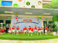 "NGÀY HỘI CHÚNG CHÁU VUI KHOẺ" - TRƯỜNG MẦM NON CỰ KHÊ. NĂM HỌC 2023-2024