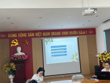 Trường Mầm non Cự Khê tổ chức chuyên đề về công tác đảm bảo vệ sinh an toàn thực phẩm tại bếp ăn tập thể tới đội ngũ nhân viên trong nhà trường