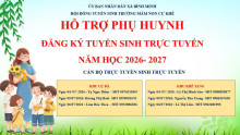 💐TRƯỜNG MẦM NON CỰ KHÊ THÔNG BÁO HƯỚNG DẪN ĐĂNG KÝ TUYỂN SINH TRỰC TUYẾN NĂM HỌC 2026 - 2027