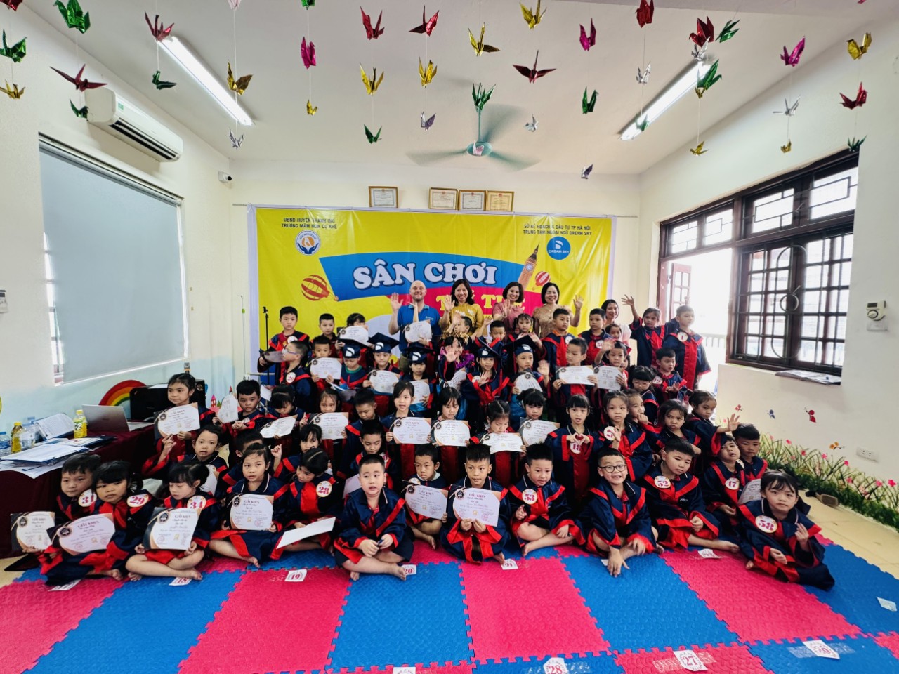 Trường Mầm non Cự Khê tổ chức hội thi: "Sân chơi trí tuệ" - NH 2023-2024