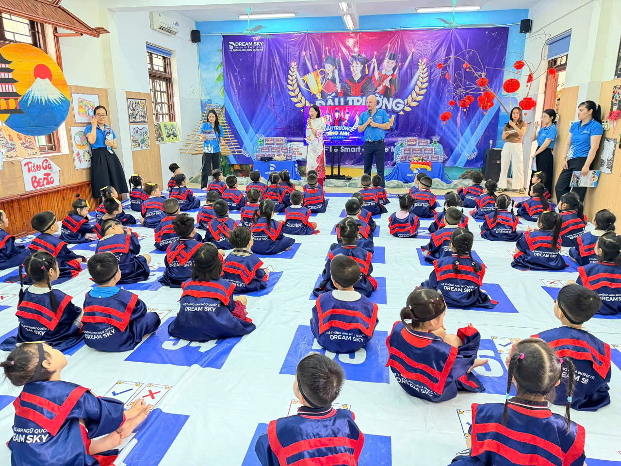 Trường Mầm non Cự Khê tổ chức sân chơi: "Đấu trường Tiếng Anh" - NH 2025 - 2026